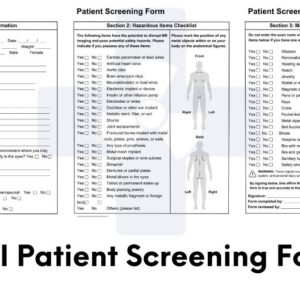 mri patient screening form female