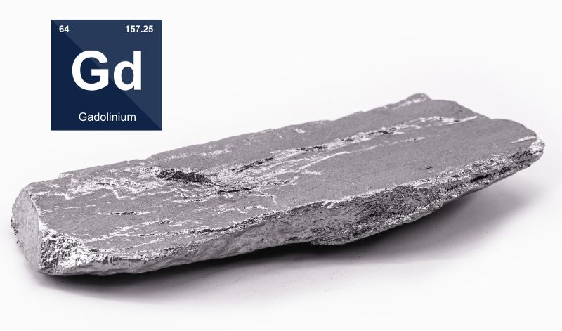 gadolinium, lanthanide, GD 64, rare earth metal