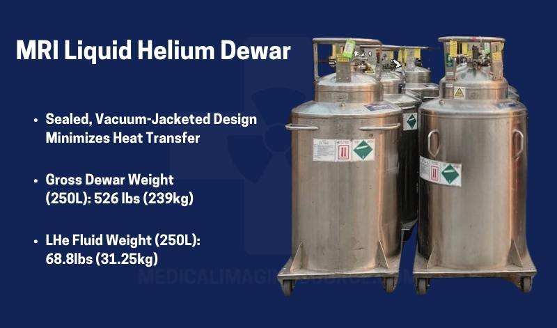 mri liquid helium dewar, dewar, liquid helium dewar