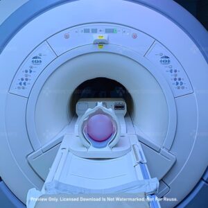 MRI Scanner with Brain QA Phantom