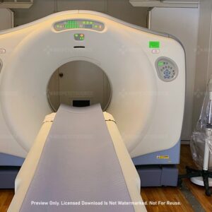 CT Scanner with Contrast Injector