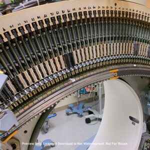 CT Scanner Detector Modules Offset Left
