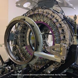 PET Gantry Detectors Covers Removed