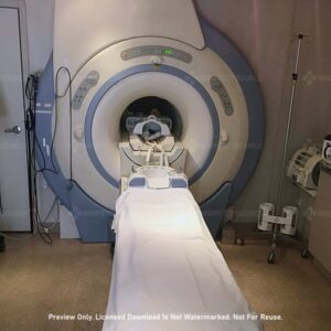 Mobile MRI Scan Room Injector Coils Centered