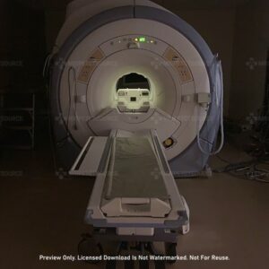 MRI Scan Room Dim Lighting